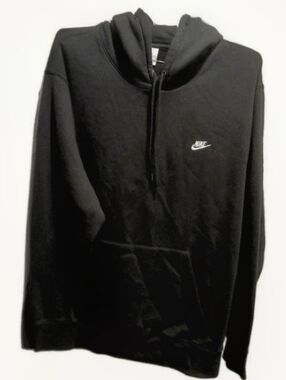 Nike Men's Black and White Logo Tag Tracksuit Set Size 2XL